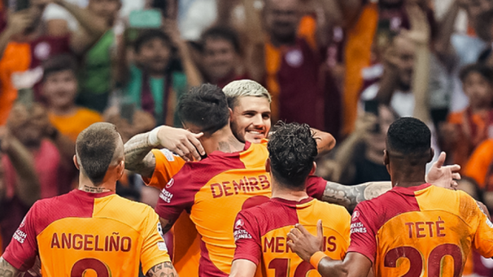 Galatasaray gruplara kaldı! 5 galibiyet 1 beraberlik aldı