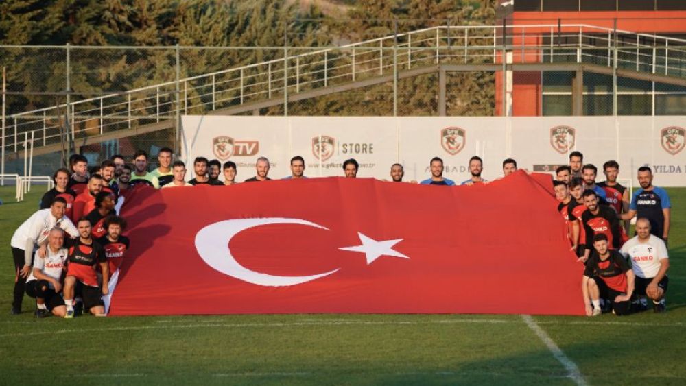 Gaziantep FK’da 30 Ağustos Zafer Bayramı coşkusu