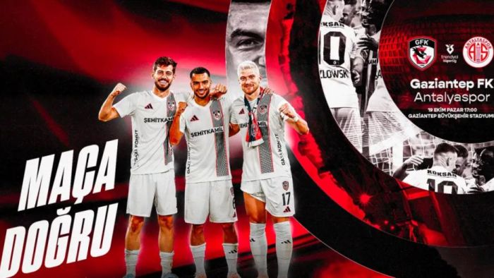 Gaziantep FK’nın rakibi Antalyaspor! Hedef üç puan
