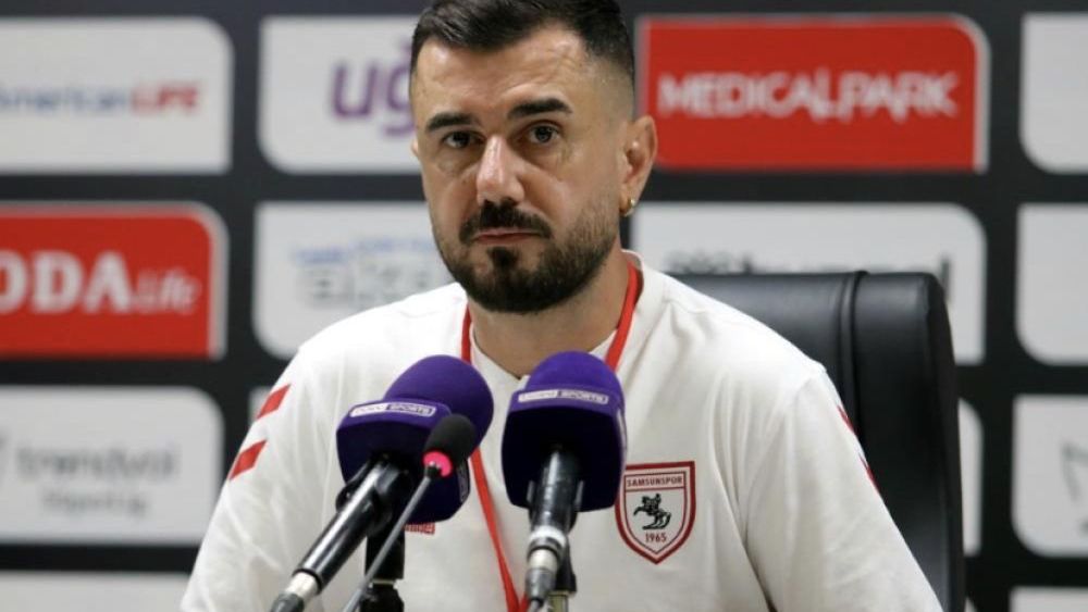 Samsunspor Teknik Sorumlusu özür diledi