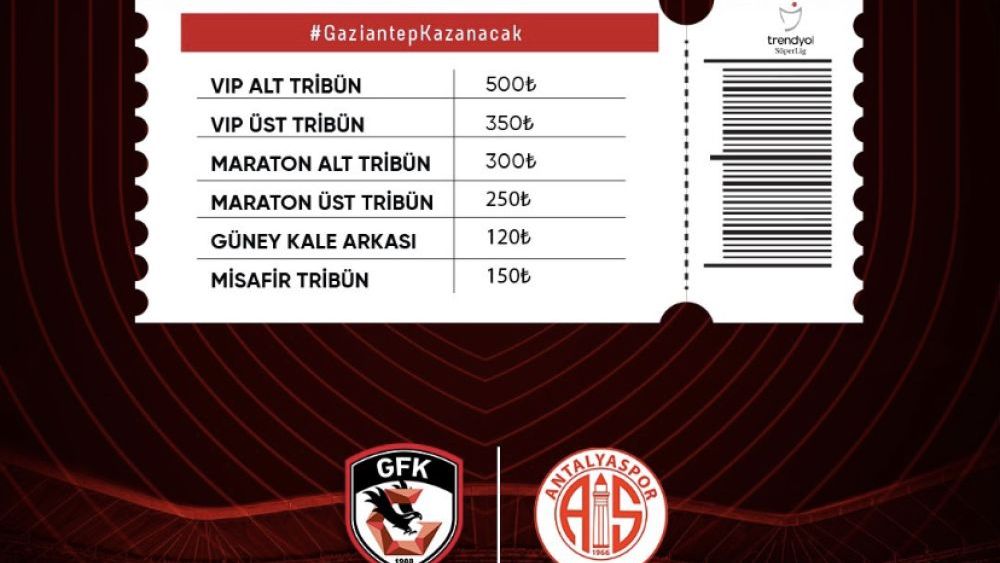 Antalyaspor maçı biletleri satışta