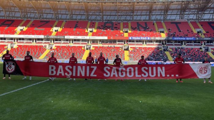 Başınız sağolsun Antalyaspor