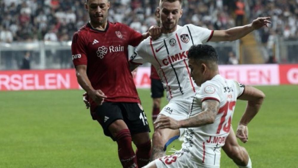 Gaziantep FK, Beşiktaş’a direnemedi 2-0