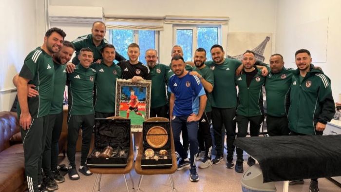 Gaziantep FK çalışanlarından Maxim’e ahde vefa