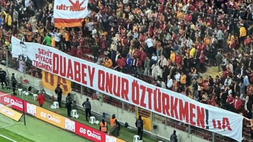 Galatasaray, Gaziantepli şehit Öztürkmen’i unutmadı