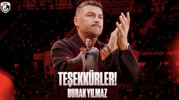 Gaziantep FK teşekkür etti ve gönderdi