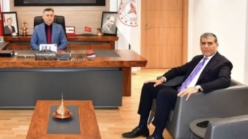 Mahsum Altunkaya’dan İl Sağlık Müdürlüğü’ne Ziyaret