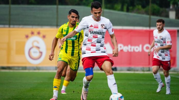 Gaziantep FK hazırlık maçında 1-1 kaldı