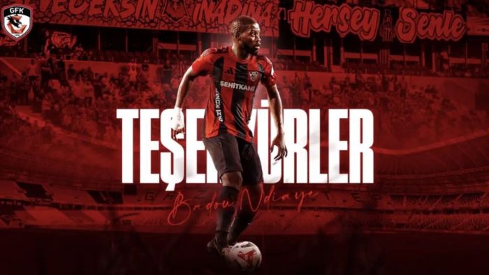 Gaziantep FK, Badou N’Diaye’ye teşekkür etti