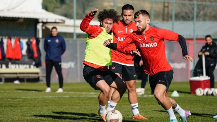 Gaziantep FK’da neşeli antrenman