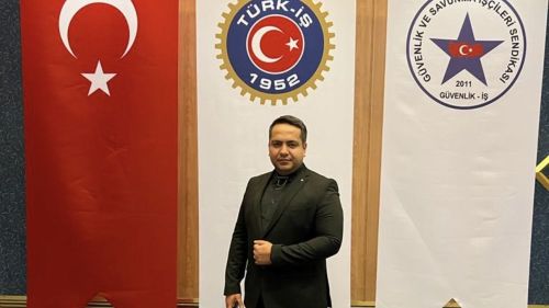 GÜVENLİK-İŞ GAZİANTEP İL BAŞKANLIĞINA HÜSEYİN ÇELİK ATANDI