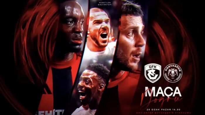 Gaziantep FK, Konyaspor’u konuk ediyor