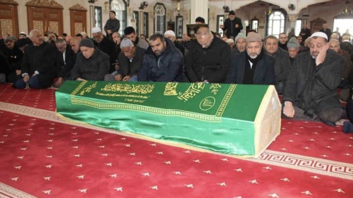 Altunkaya’nın yeğeni toprağa verildi