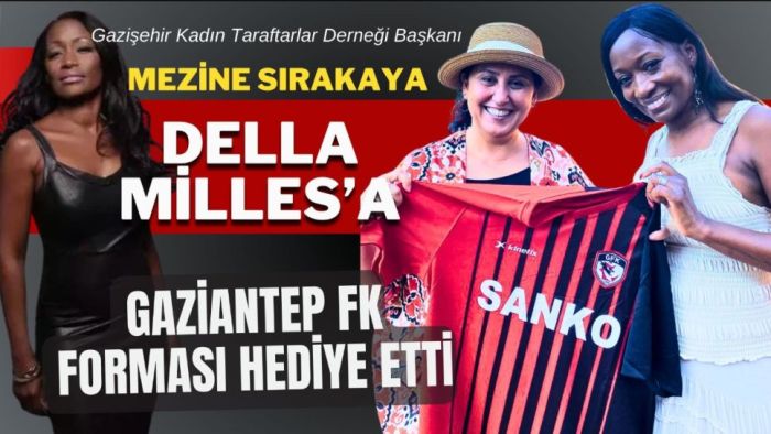 Della Miles'a Gaziantep FK forması