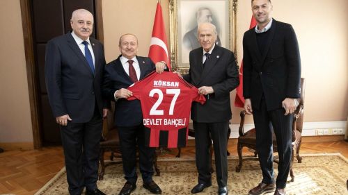 MHP Genel Başkanı Devlet Bahçeli artık Gaziantep FK’lı