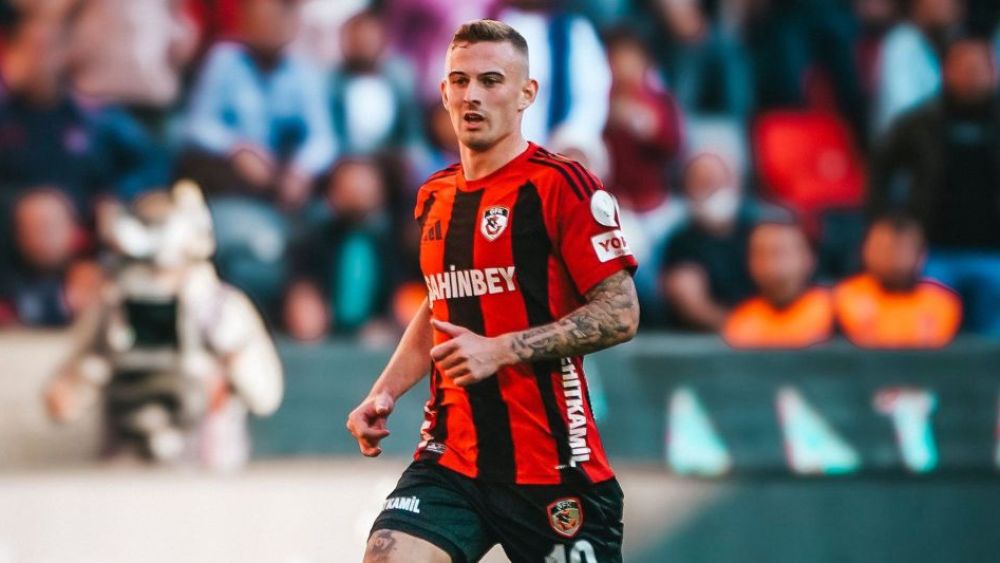 Gaziantep FK'da Kozlowski sevinci