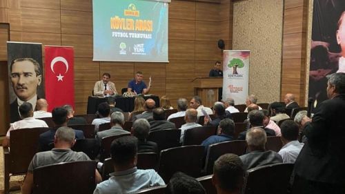 Köyler Arası Futbol Turnuvası için muhtarlarla istişare toplantısı düzenlendi