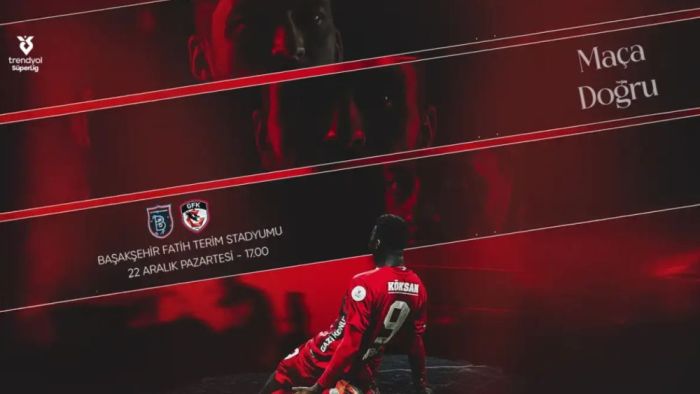 Gaziantep FK, Başakşehir sınavında! Hedef üç puan