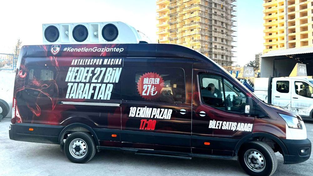 Gaziantep FK şehri dolaşıyor...