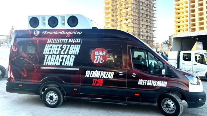 Gaziantep FK şehri dolaşıyor...
