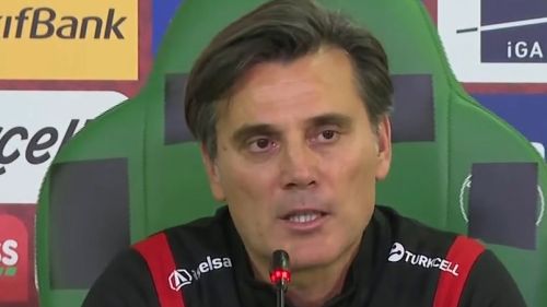 A Milli Takım yenildi, Montella kendini savundu