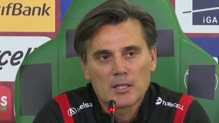A Milli Takım yenildi, Montella kendini savundu