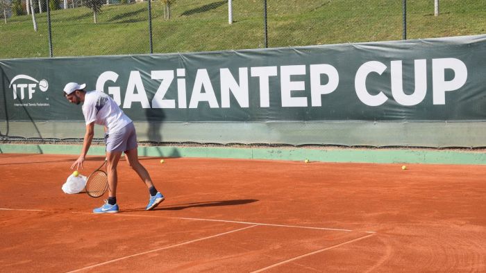 Uluslararası Gaziantep Cup Tenis Turnuvası devam ediyor! Dünyanın gözü Gaziantep'te