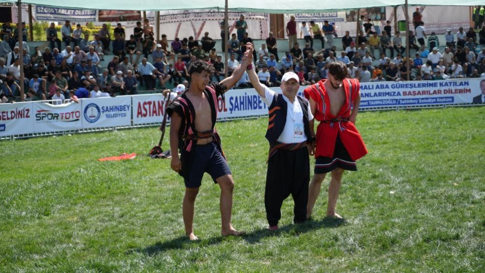 Gaziantep'te aba güreşleri heyecanı başladı