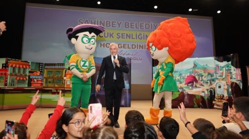 Çocuklar, Şahinbey’in Çocuk Şenliği'nde eğlendi