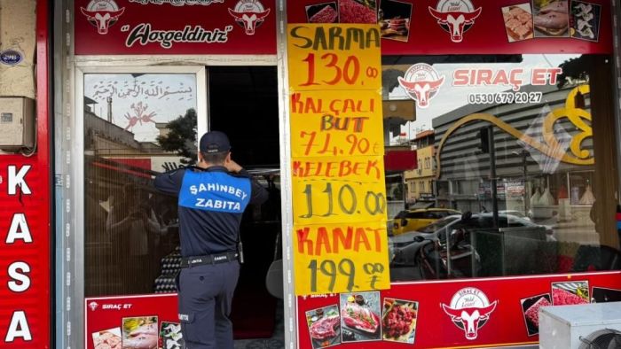 Şahinbey’de son kullanma tarihi geçmiş ciğer satan iş yerine 3 gün kapatma