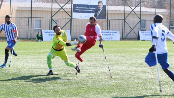 Şahinbey Ampute tek atışla kazandı 1-0