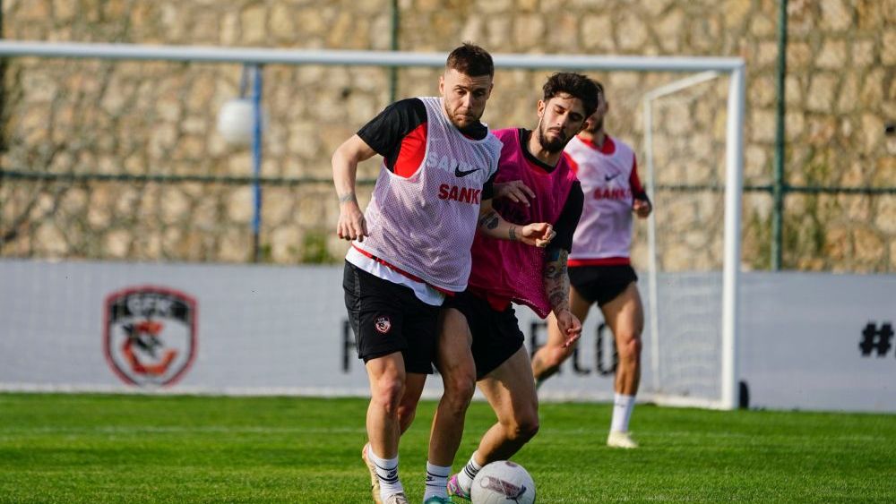 Gaziantep FK, Alanya maçının taktiğini çalıştı