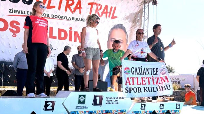 Amanos Ultra Trail’de Gaziantep Atletizm Spor Kulübü'nden Büyük Başarı