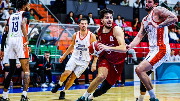 Gaziantep Basketbol, Bodrum'da kaybetti