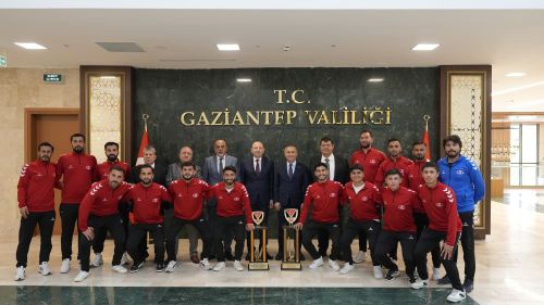 Vali Kemal Çeber, Gaziantep Volkan Group’u ağırladı