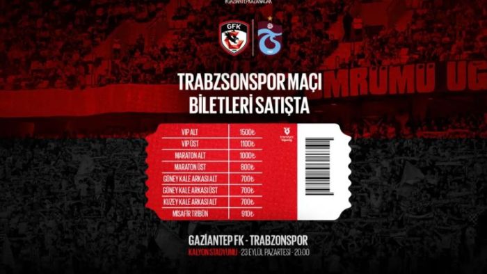 Trabzonspor maçı biletleri satışa çıktı