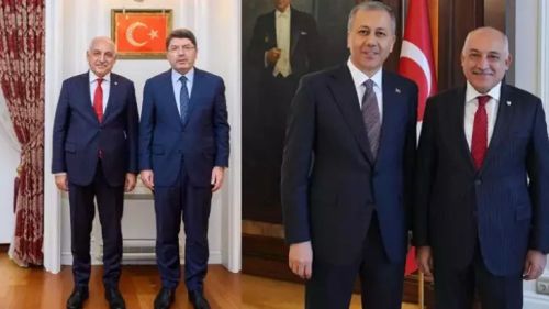 TFF Başkanı Mehmet Büyükekşi'den 2 Bakan'a ziyaret