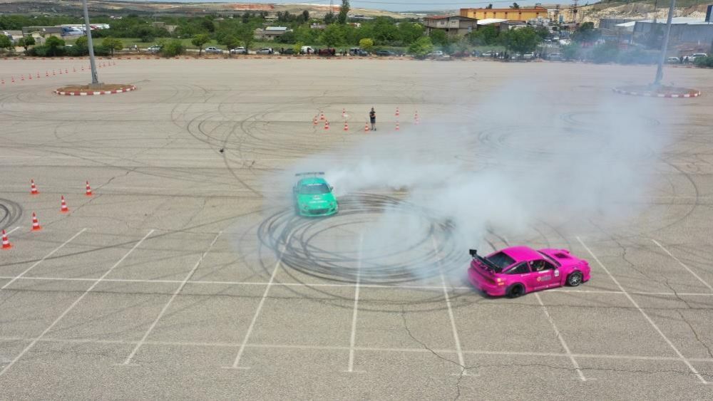 Gaziantep Auto-Drift Fest muhteşem gösterilere sahne oldu