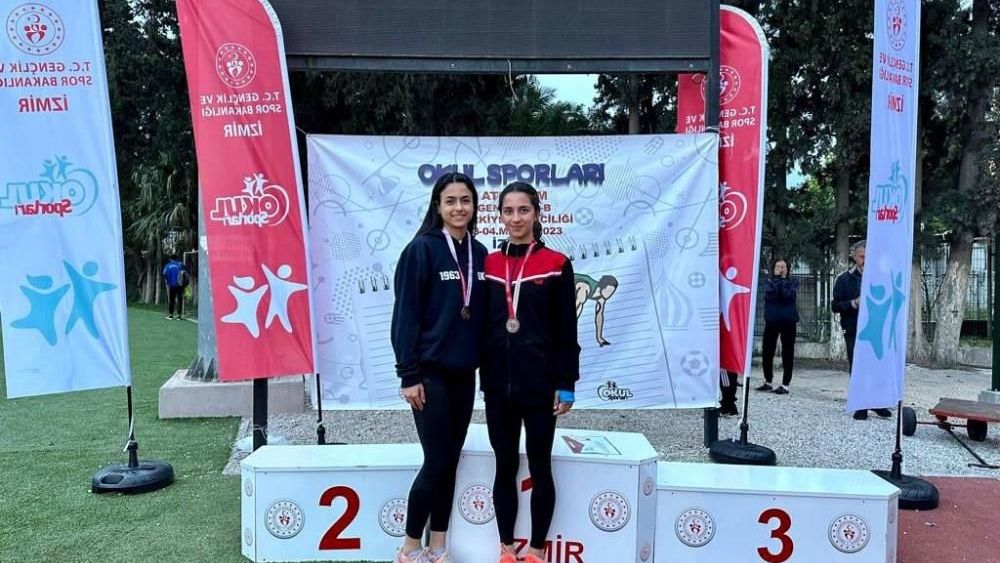 Gaziantep Kolej Vakfı atletizmde Türkiye ikincisi