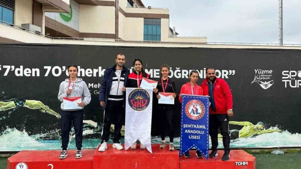 Atletizmde Gaziantep Kolej Vakfı başarısı