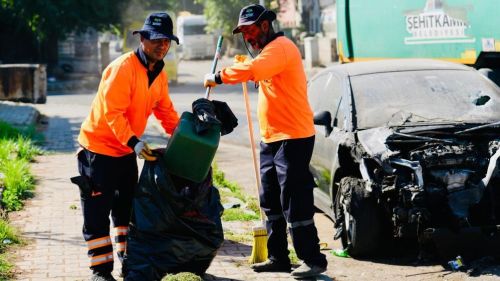 Şehitkamil’den Küsget’te temizlik seferberliği