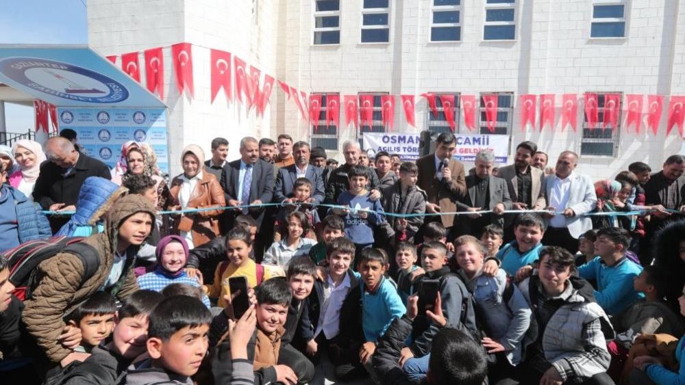 Şahinbey'de Osmangazi Camii hizmete açıldı