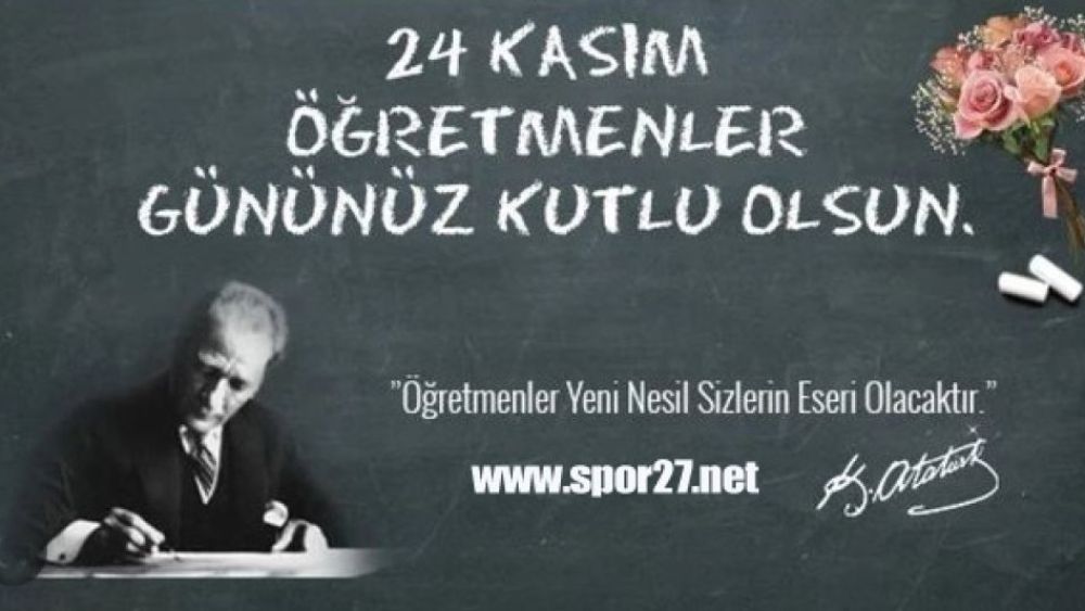 24 Kasım Öğretmenler Günü