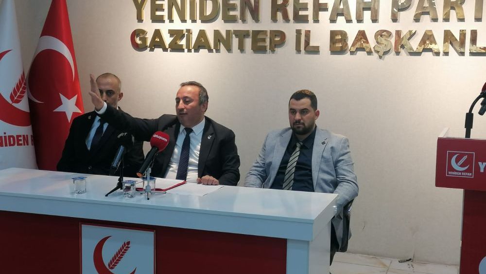 Yeniden Refah Partisi Gaziantep'te duygusal anlar