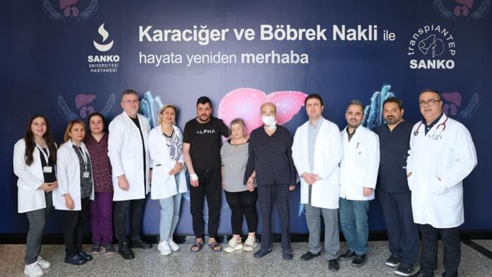 SANKO Üniversitesi Hastanesi Organ Nakil Merkezi'nden başarılı operasyon