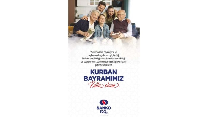 Sanko Holding'ten Kurban Bayramı mesajı