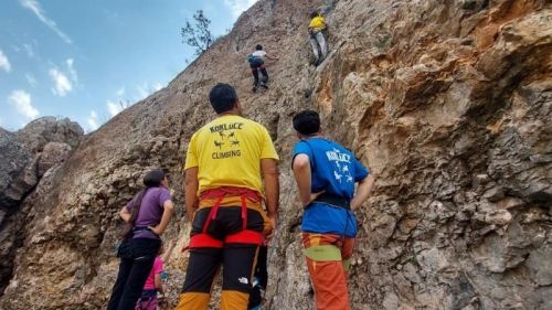 Tırmanış sporcuları ve doğaseverler Köklüce Tırmanış Festivali'nde buluştu