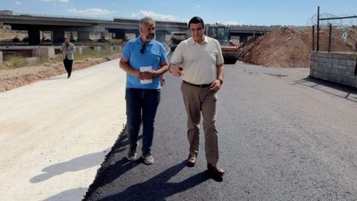 KÜSGET'te yılların yol sorunu çözülüyor