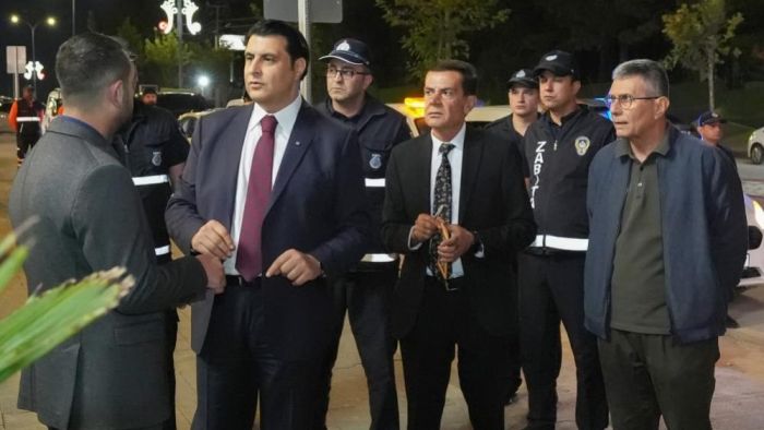 Başkan Yılmaz'dan vale denetimi